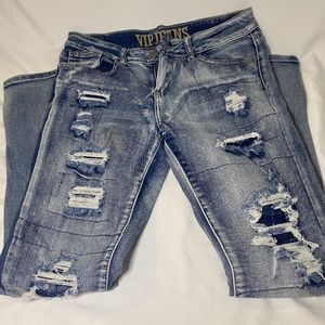 VIP Distressed Jeans